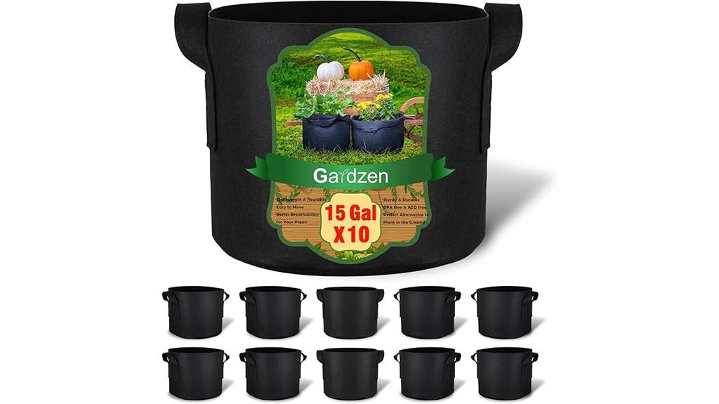 aeration fabric grow bags
