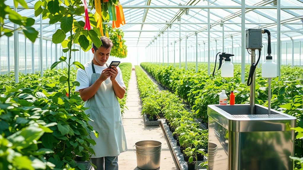 aphid prevention sanitation practices