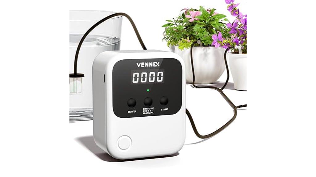 automated irrigation for potted plants