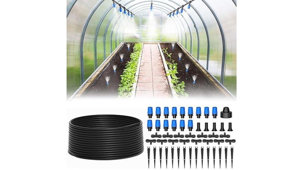 automatic greenhouse mist irrigation
