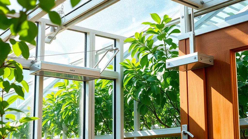 automatic greenhouse ventilation advantages