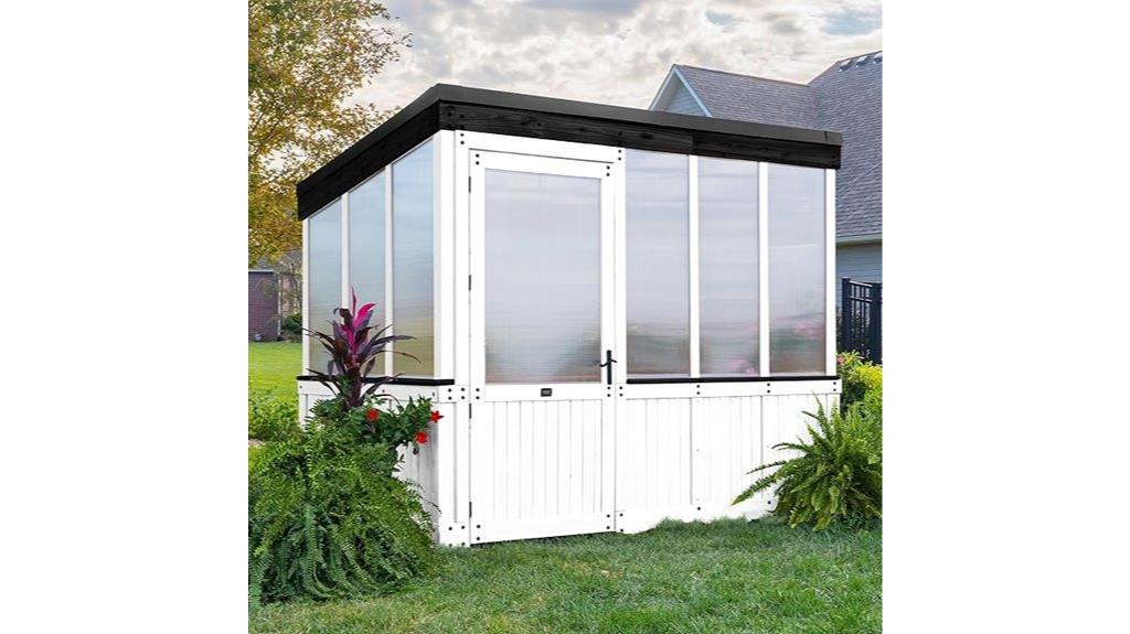 backyard greenhouse kit available