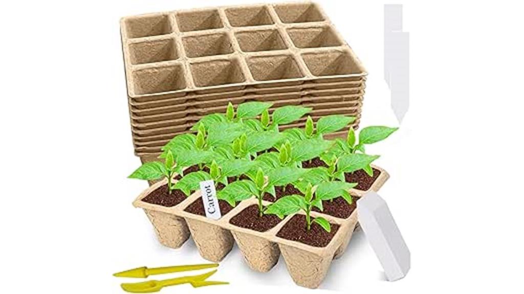 biodegradable seed starter tray