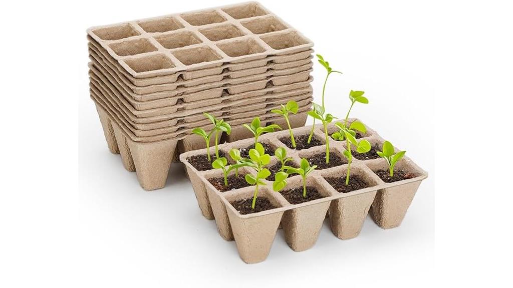biodegradable seedling starter trays