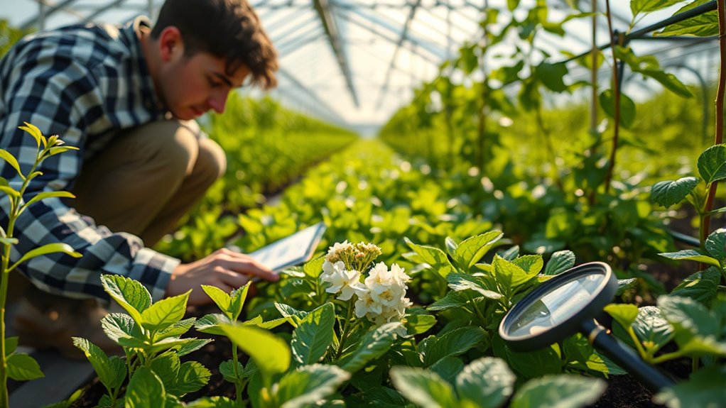 botrytis monitoring and scouting