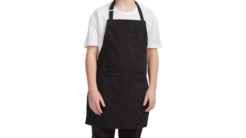 caldo kids black apron