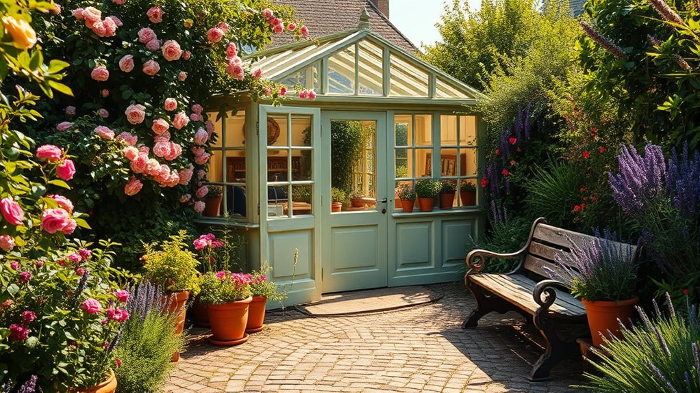 charming rustic garden structures