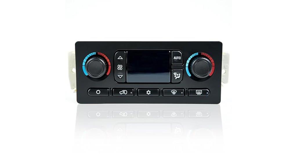 chevrolet cadillac climate control module