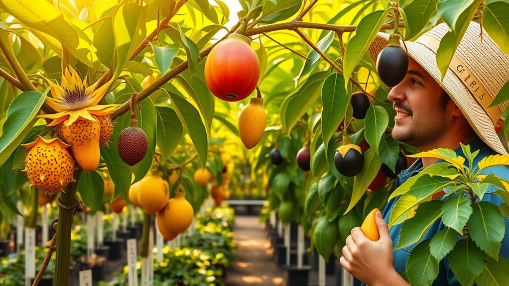 choosing exotic fruit varieties
