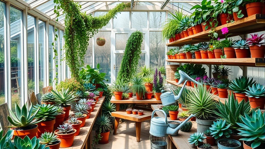 choosing succulent greenhouse design