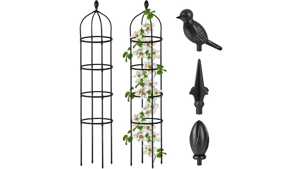 climbing plants garden trellis