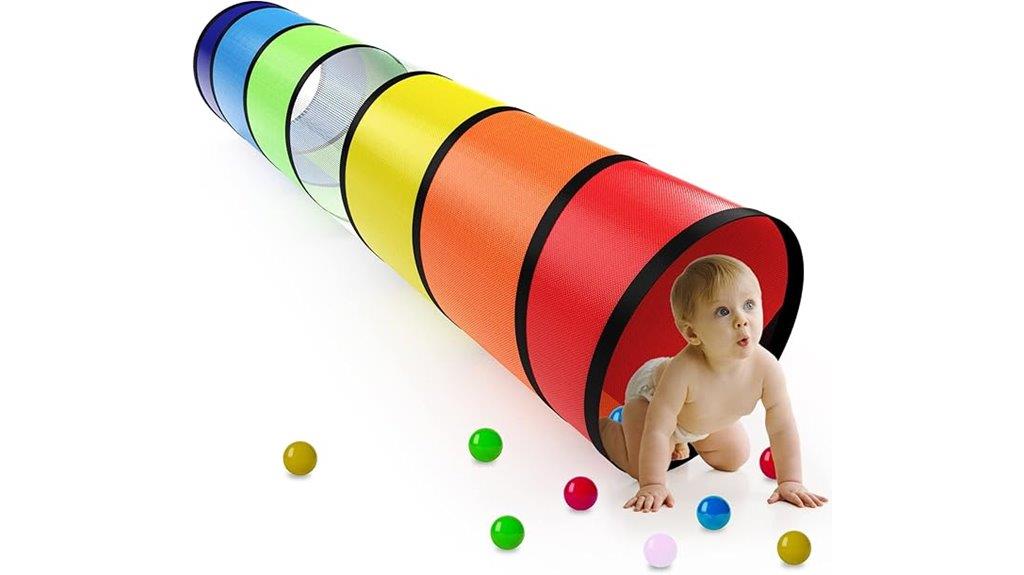 collapsible play tunnel toy