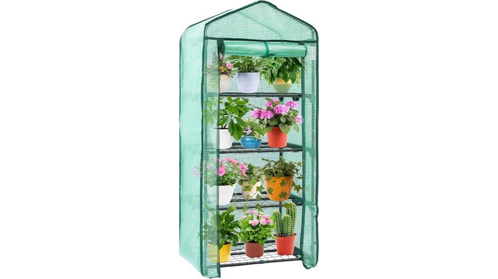 compact greenhouse for gardening