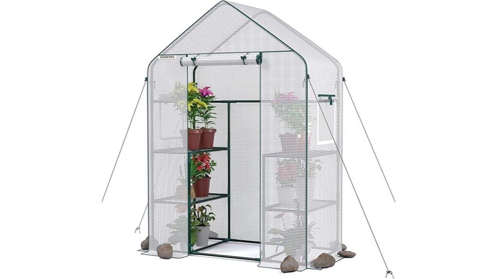 compact outdoor plant shelter