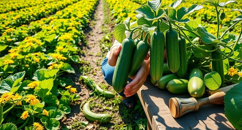 cucumber production best practices