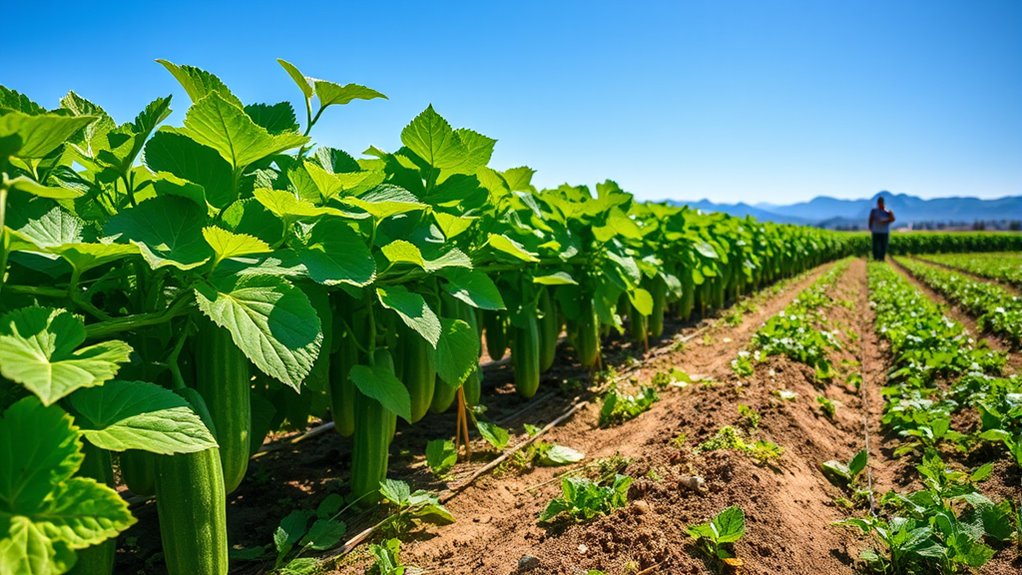 cucumber production selection factors