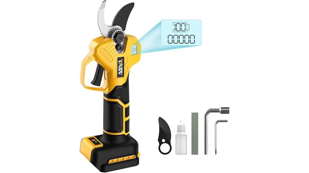 dewalt battery powered pruning shears