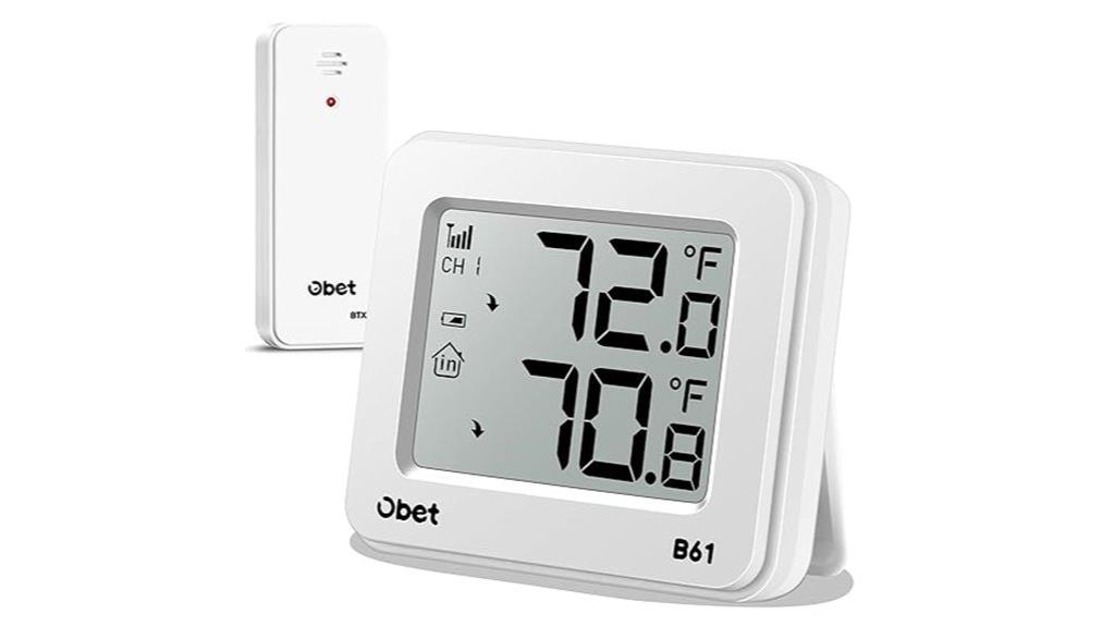 digital thermometer for indoor outdoor