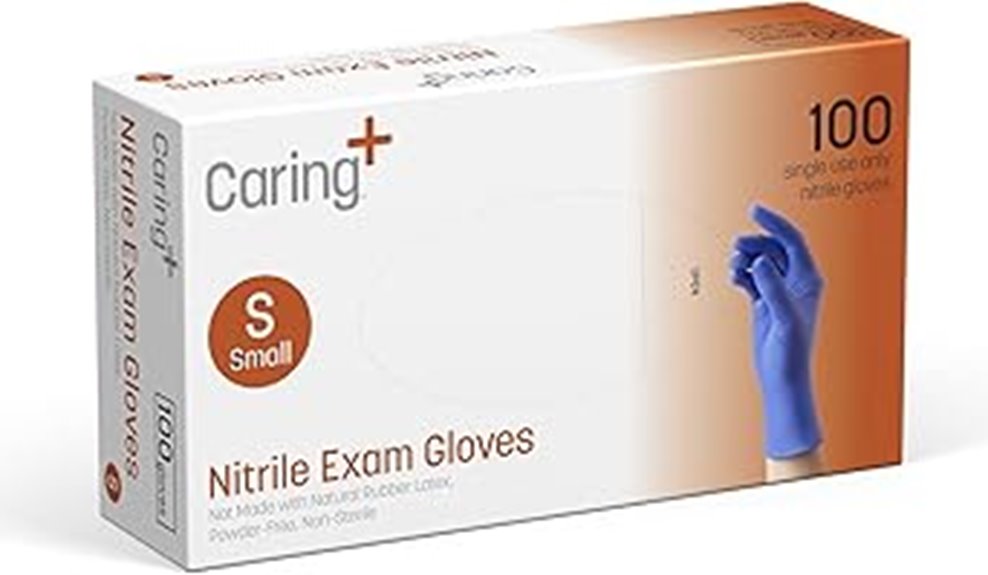 disposable powder free gloves