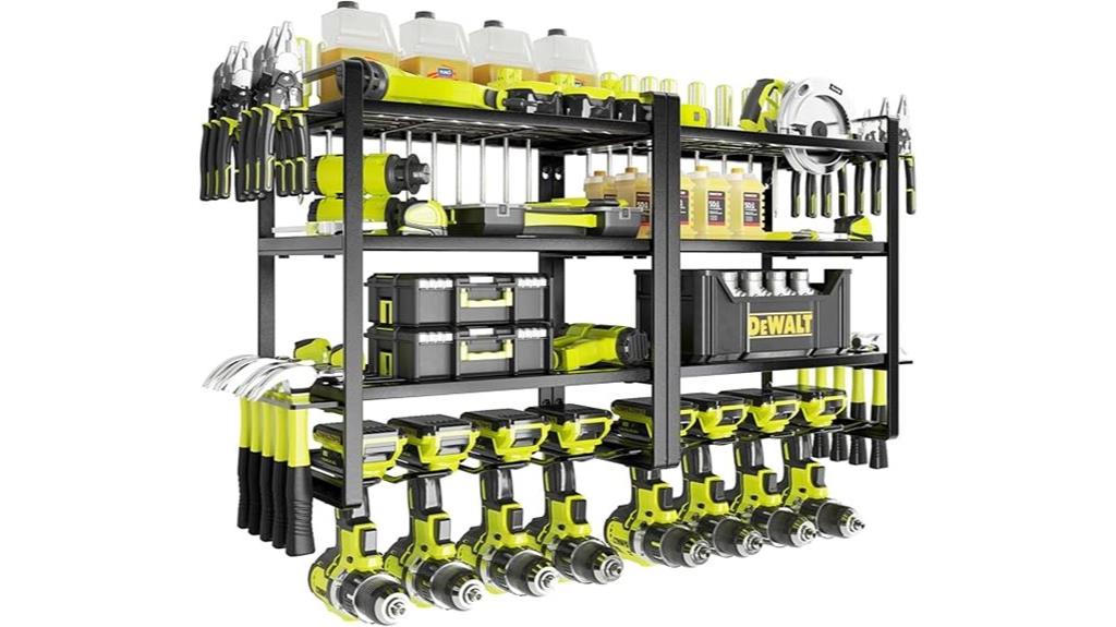 drill holder power tool organizer