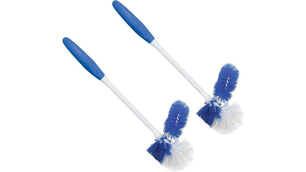 dual pack toilet brushes