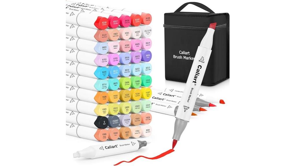 dual tip alcohol markers