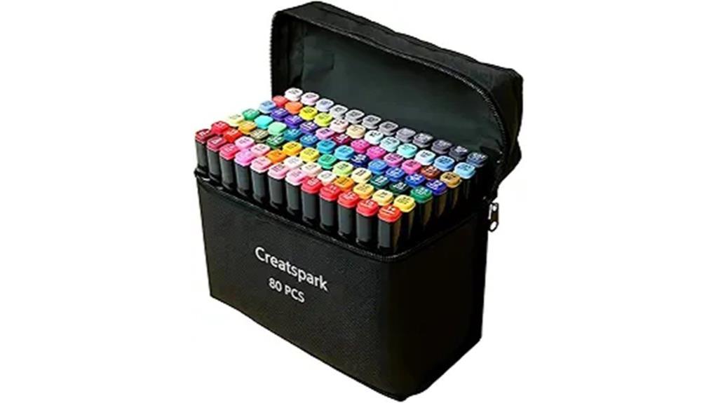 dual tip alcohol markers
