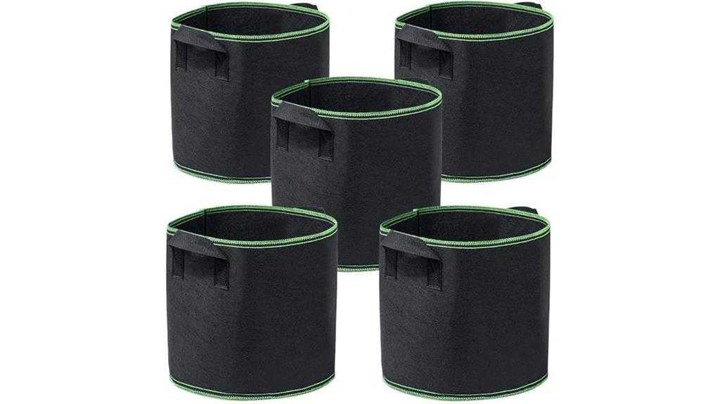 durable 5 gallon planting bags