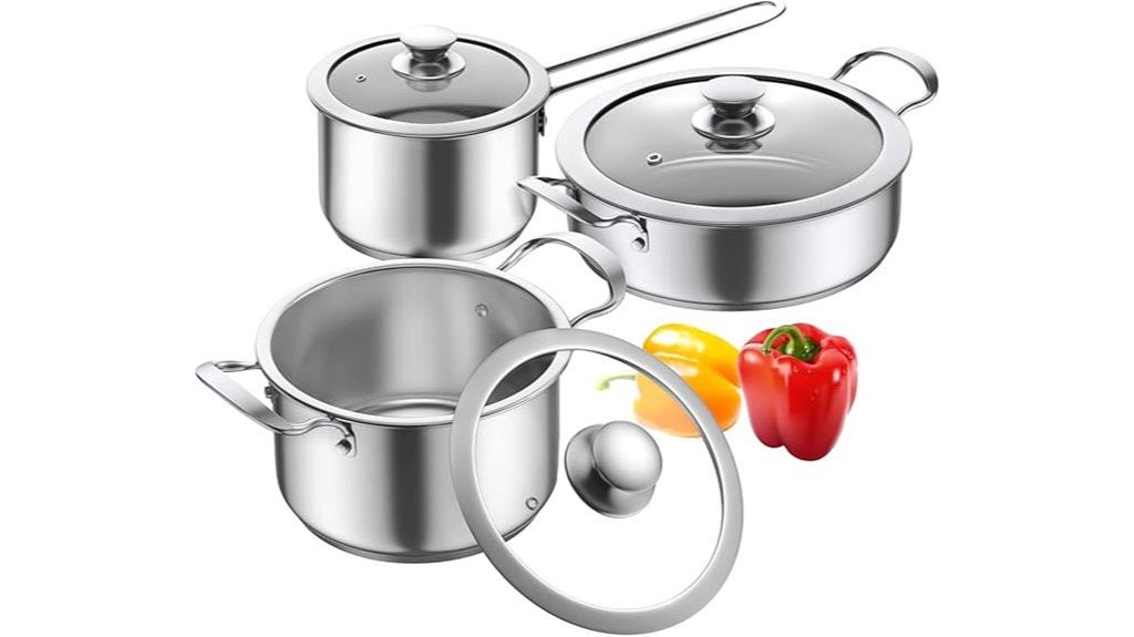 durable nonstick cookware set