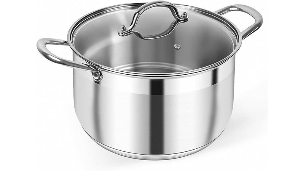 durable stainless steel pot