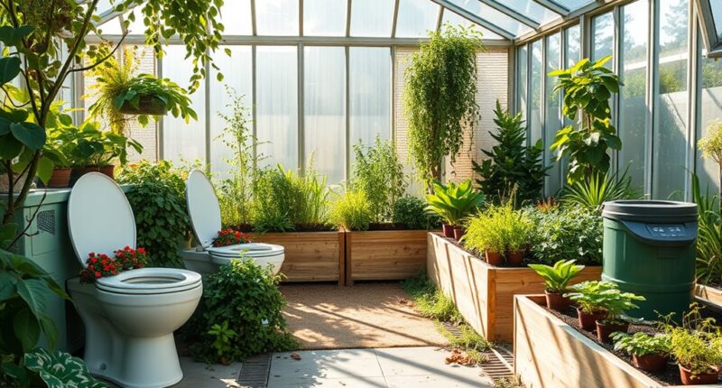 eco friendly composting toilet solutions