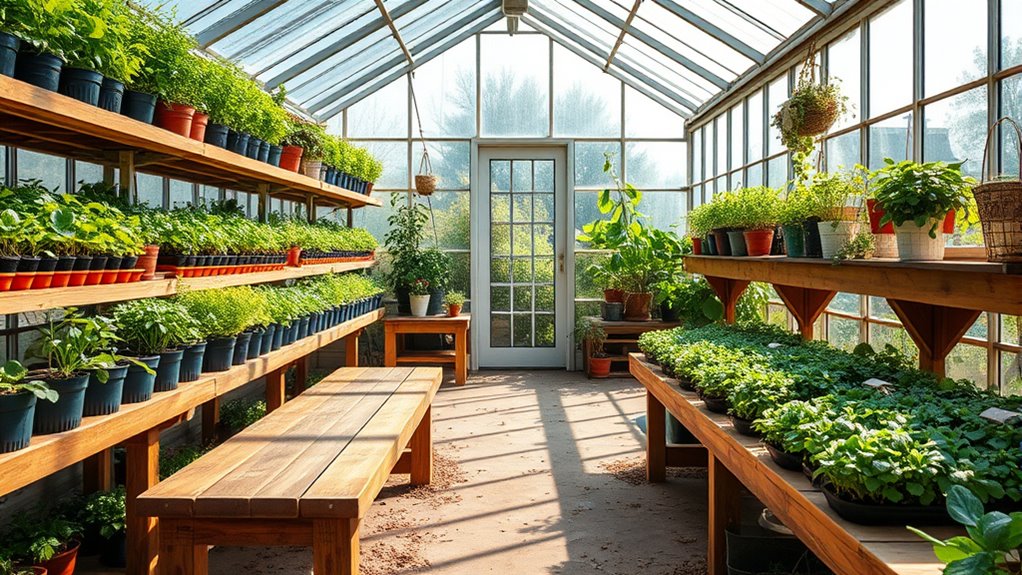 efficient greenhouse layout design
