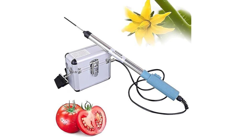 electric greenhouse pollination tool