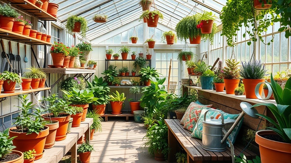 enhancing greenhouse aesthetic appeal