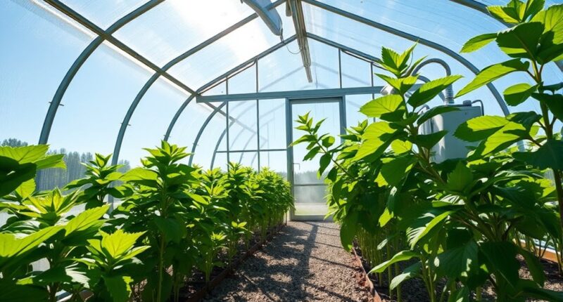 enhancing greenhouse with electricity