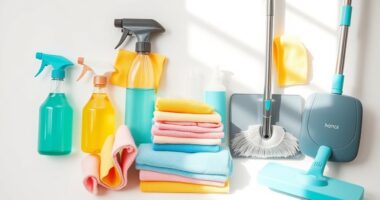 essential cleaning supplies list