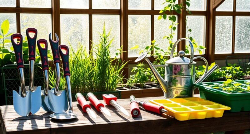 essential tools for gardening