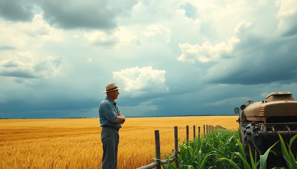 farmers silent on climate