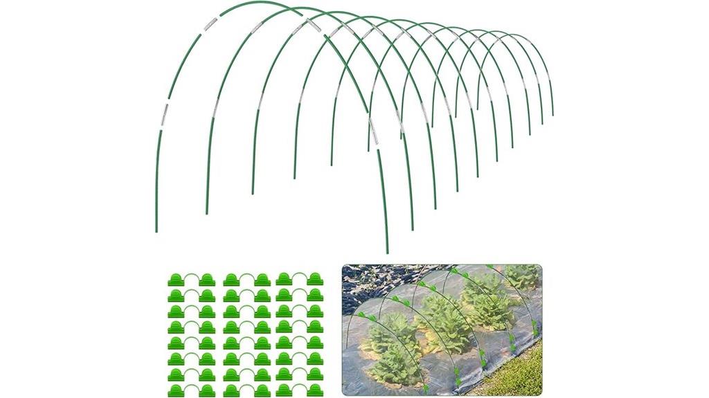 garden support tunnel system