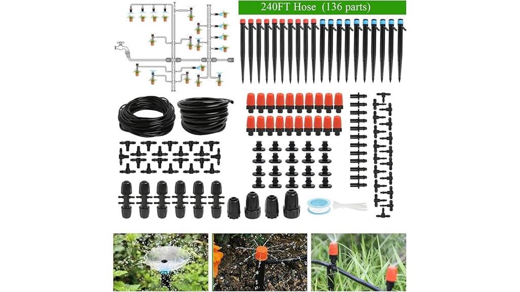 garden watering drip system