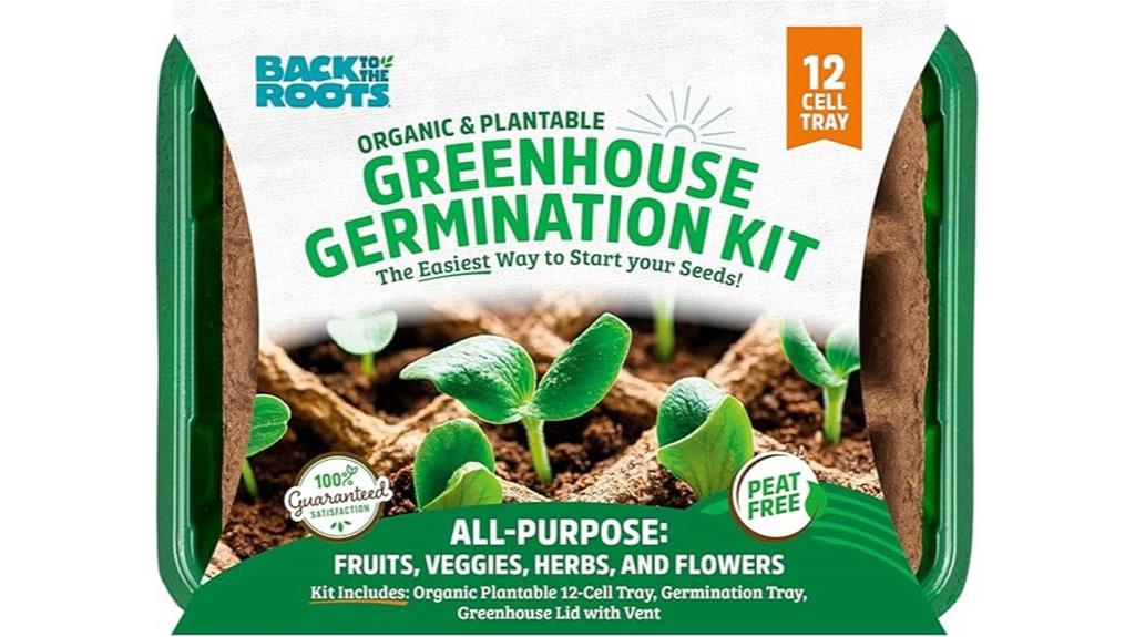 germination kit for gardening