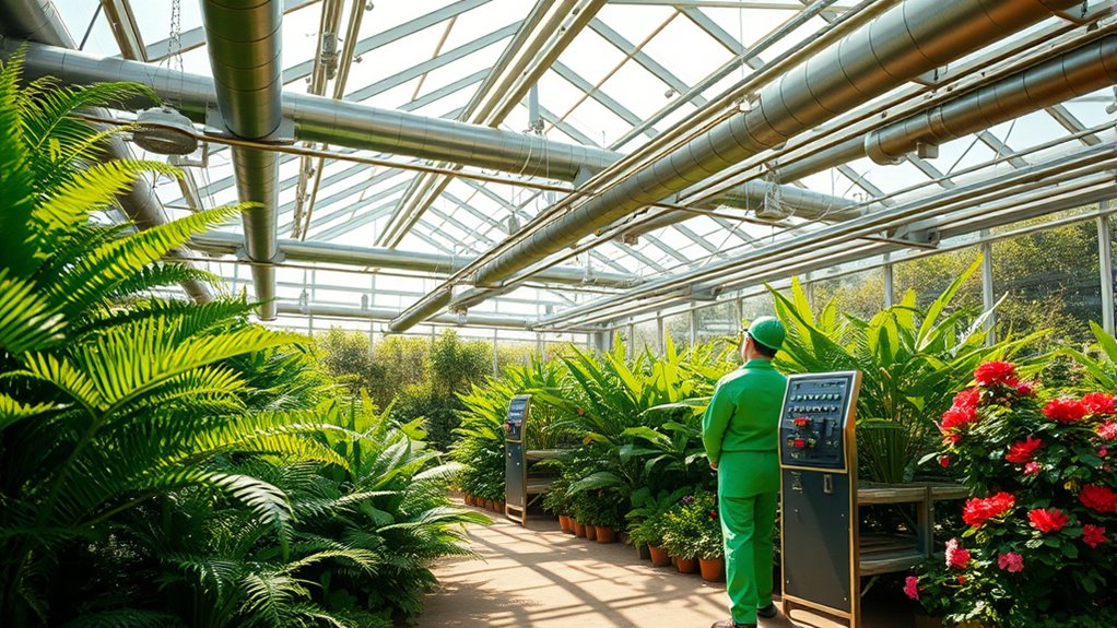 greenhouse air circulation management