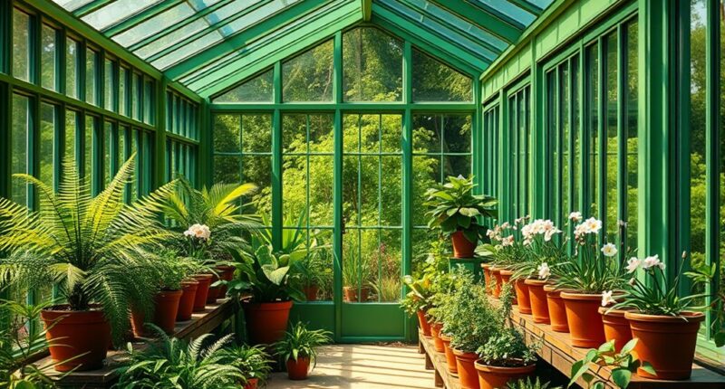greenhouse color scheme ideas