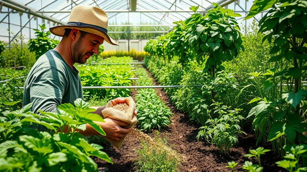 greenhouse fertilizer options available