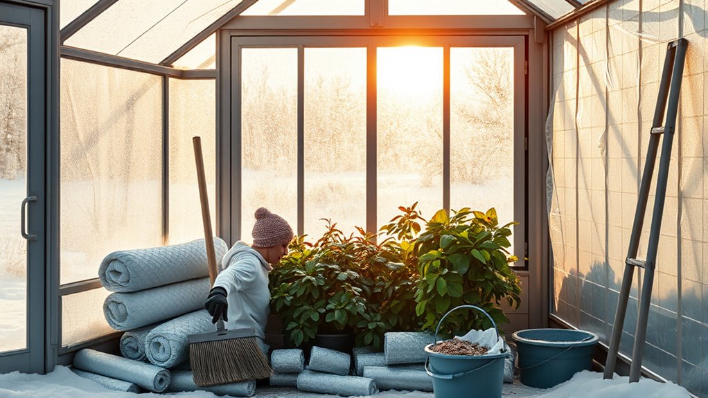 greenhouse maintenance and care