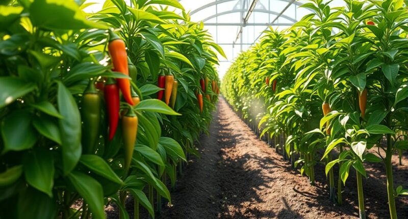 greenhouse pepper cultivation guide