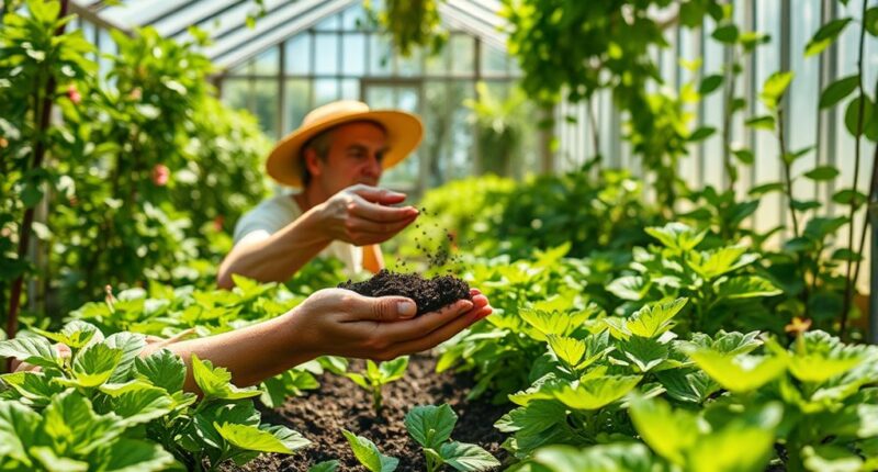 greenhouse plant fertilization techniques