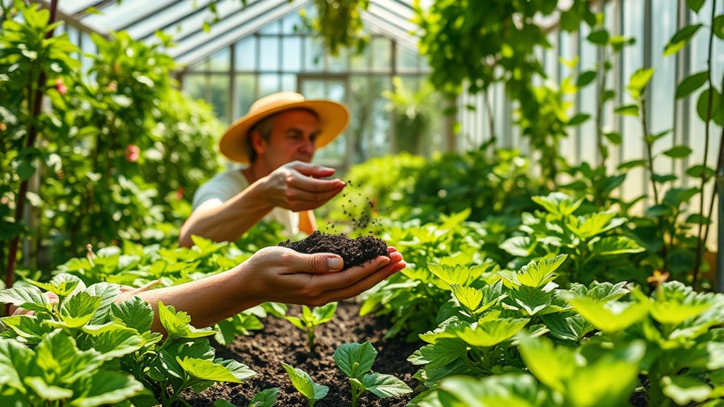 greenhouse plant fertilization techniques