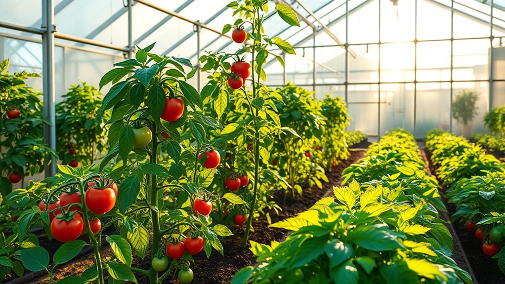 greenhouse plant growth optimization