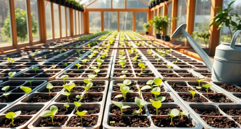 greenhouse seed starting guide